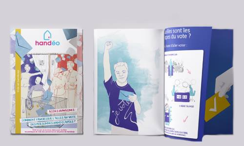 Illustration article  Guide "Vote et handicap" : y voir plus clair dans les urnes