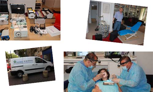 Des dentistes à domicile pour patients handicapés Illustration article