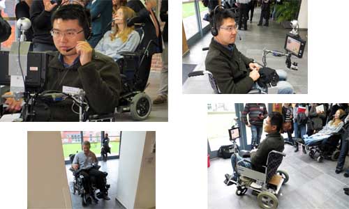 Un fauteuil roulant guidé par la voix, bientôt en Europe ?