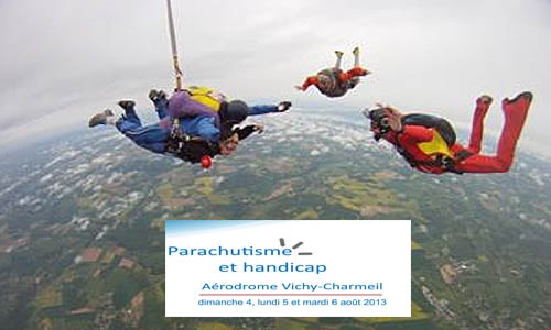 Illustration article Parachutisme : 10 handisportifs font le grand saut
