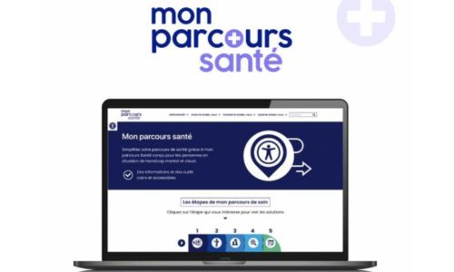 Page d’accueil de la plateforme Mon parcours santé