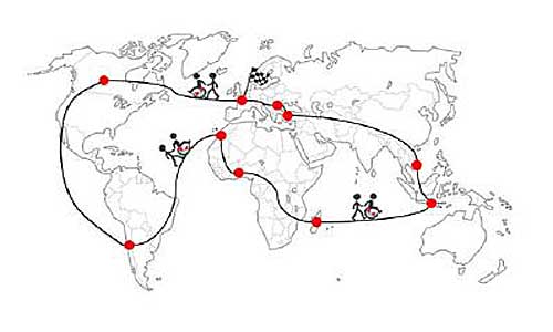 Illustration article Handirection du Monde, le handicap n'empêche pas le voyage !