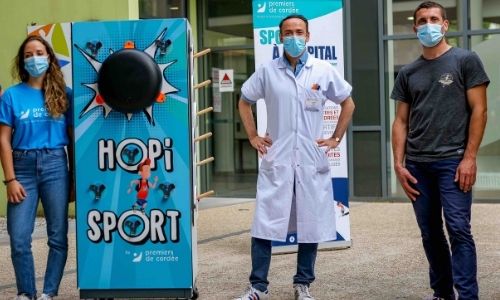 "Hopi'Sport" ou la salle de gym au chevet de jeunes patients