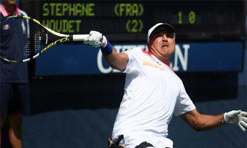 Illustration article US Open : Houdet décroche le titre en tennis fauteuil