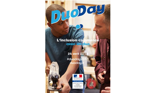 Illustration article Duoday : des binômes handi/valide, qui va jouer le jeu ? 