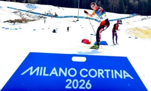 Un paraskieur &agrave; Milan Cortina 2026