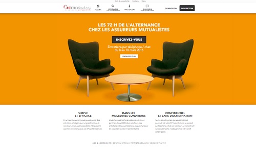 Illustration article Job Dating digital chez les assureurs mutualistes