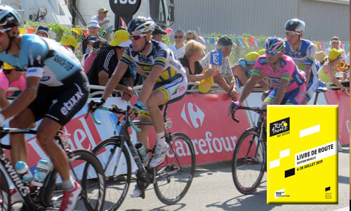 Illustration article Un livre en braille pour suivre le Tour de France 2020