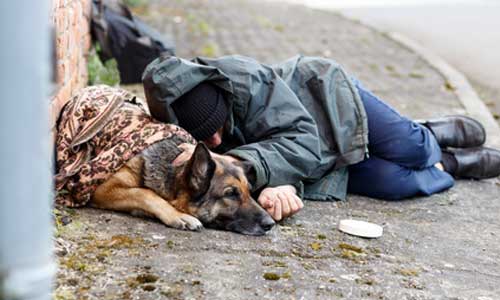 Illustration article 30% des SDF ont un trouble psychique : mieux les loger ! 