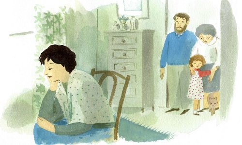 Illustration article Maman est bipolaire : comment l'expliquer aux enfants ? 