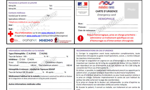 Maladie rare : une carte pour gérer les situations d'urgence
