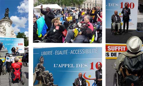 Illustration article Liberté, égalité, accessibilité : l'appel des 100 à Paris 