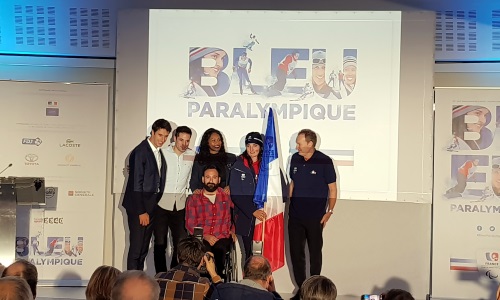 Illustration article Jeux paralympiques hiver 2018 : Marie Bochet porte-drapeau