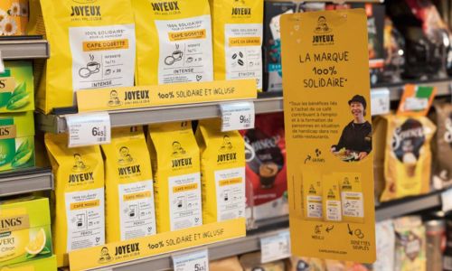 Marques "handisolidaires" : une place dans les supermarchés 