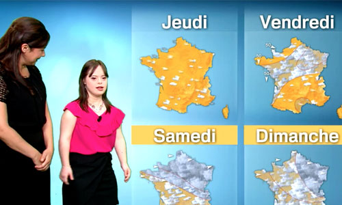 Illustration article Mélanie, star de la météo, raconte les coulisses