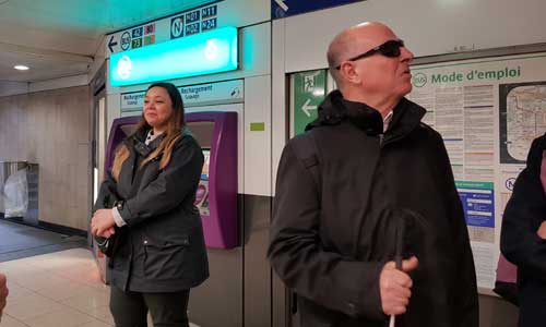 Illustration article Métro Paris : généralisation des annonces sonores en... 2031!