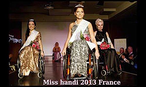 Illustration article Première élection de Miss handicap en France.