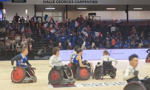 Mondial rugby fauteuil : France-Japon, rencontre captivante!