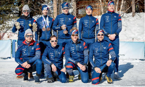 Illustration article Mondiaux para ski nordique : Daviet 5 fois champion du monde