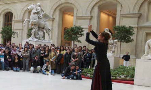 Illustration article La 1e Semaine de l'accessibilité au musée du Louvre 