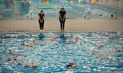 Illustration article Natation synchronisée : des "sirènes" avec trisomie 21