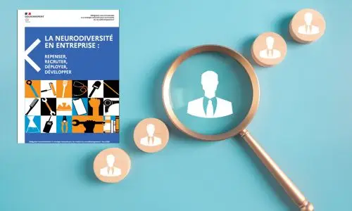 Loupe isolant un candidat parmi plusieurs pour illustrer le guide.