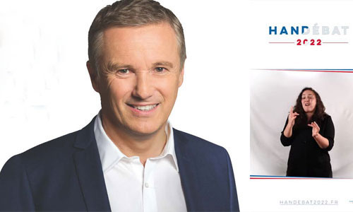 Illustration article Nicolas Dupont-Aignan (DLF) : quelle place pour le handicap?