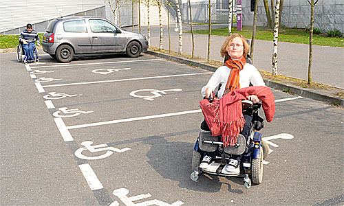 Stationnement pour les personnes à mobilité réduite