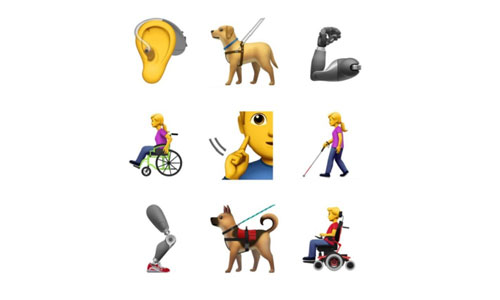 Illustration article De nouveaux émojis handicap dans nos téléphones 