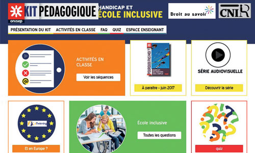 Illustration article Un kit "école inclusive" pour les enseignants : ludique !