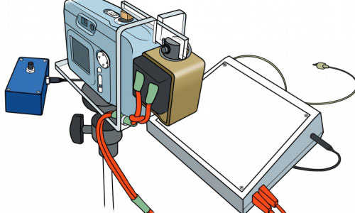 Illustration article 2e Prix 2004 : Adaptation d'un appareil photo