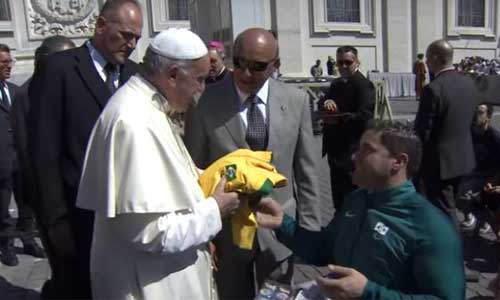 Illustration article Le pape François encourage les Jeux paralympiques