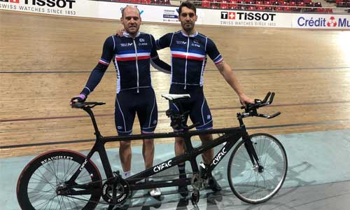 Para-cyclisme : un duo à pleine vitesse vers Paris 2024