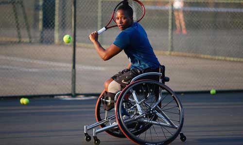 Illustration article Para-tennis: KG, star Sud-Africaine qui déjoue les fatalités