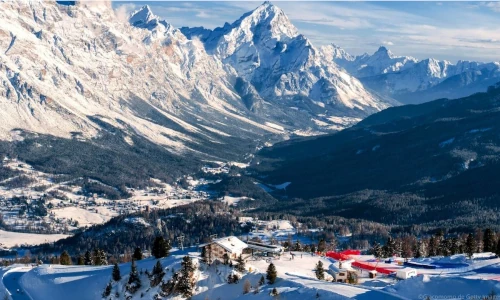 station Cortino Italie