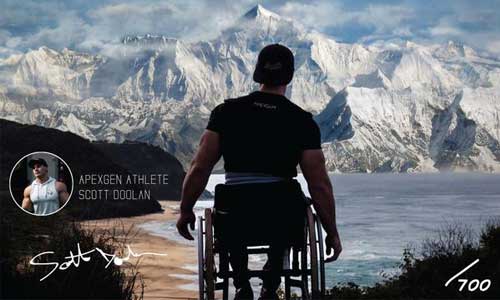 Illustration article Un paraplégique atteint l'Everest à 5 364 m ! 