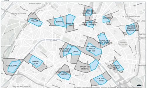 Illustration article Paris : 17 "quartiers d'accessibilité augmentée" en projet