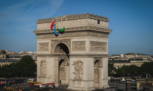 Les agitos sur l’Arc de Triomphe