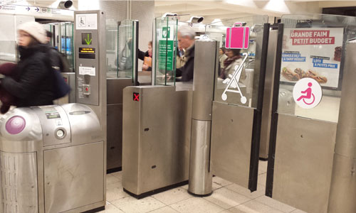 Illustration article Accessibilité du métro parisien : un wagon de retard ! 