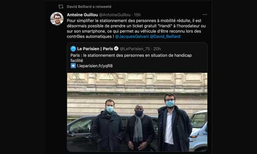 Paris: ticket "Handi" pour stationner gratuit, le piège?