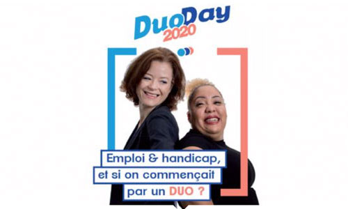 Illustration article 10% des participants au DuoDay décrochent un stage ou un job