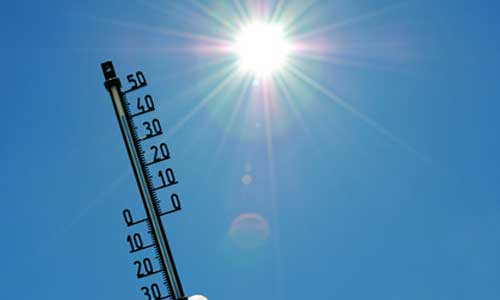 Phénomène d'Uhthoff et canicule : patients SEP en surchauffe