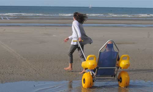 Plages accessibles : Handiplage met l'eau à la bouche !