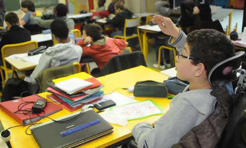 Illustration article Déjà le stress de rentrée pour les enfants handicapés