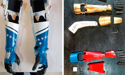 Illustration article Colombie: enfants super-héros grâce à des prothèses ludiques