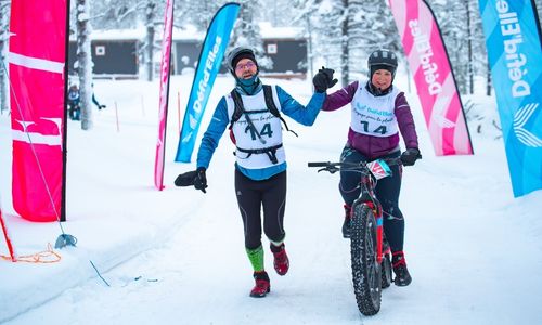 Illustration article Raid polaire en Laponie : 43 km de course pour défier la SEP
