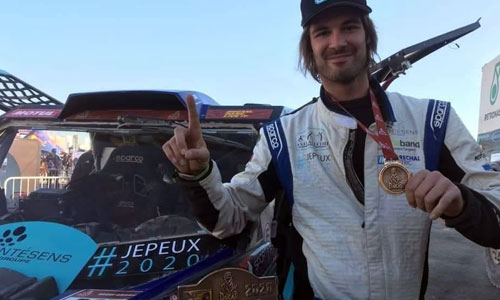 Illustration article Rallye Dakar : Axel Allétru, paraplégique, un pilote en "or