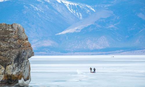 Illustration article Reportage : la traversée du lac Baïkal malgré la cécité