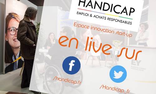 Illustration article  Handicap.fr au Salon Handicap, Emploi & Achats Responsables