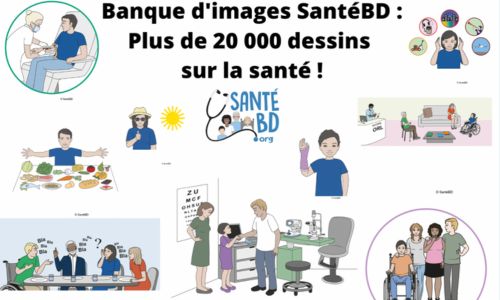 Illustration article SantéBD:20 000 images faciles à comprendre en accès gratuit